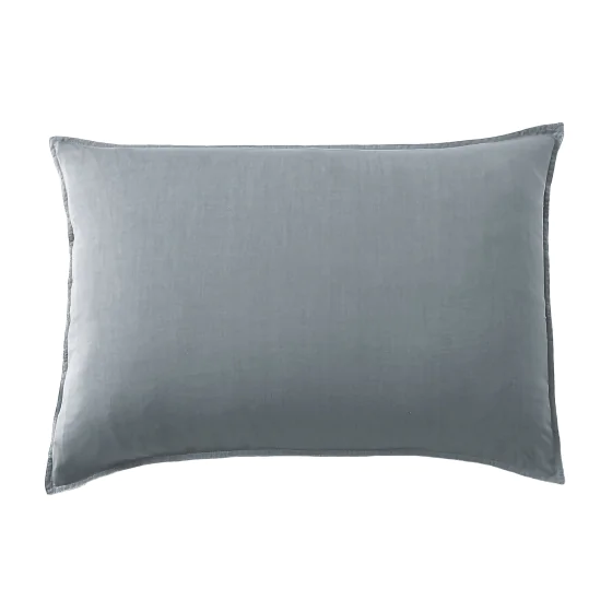 Taie d'Oreiller 50 x 70 cm en Lyocell Uni Lysandre Stone