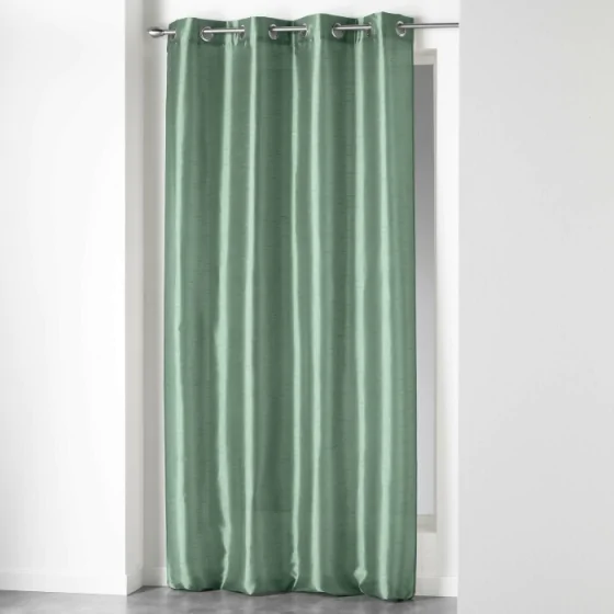 Rideau effet brillant 140 x 240 cm Shana Sauge