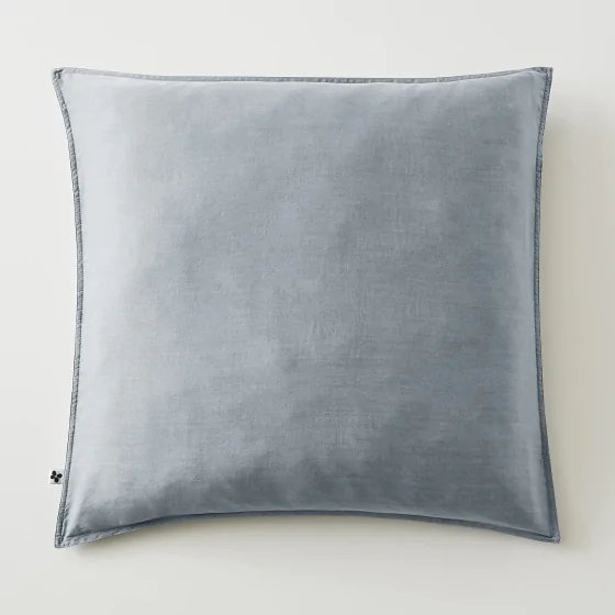 taie d'oreiller 63 x 63 cm lyocell uni lysandre stone