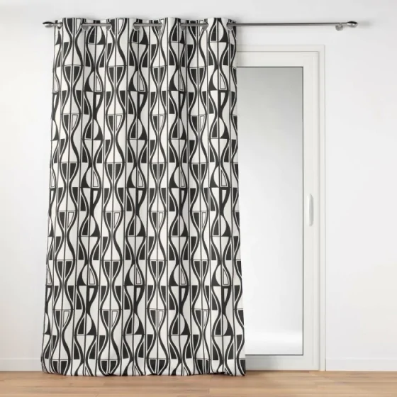 Rideau a oeillets 140 x 280 cm polyester imprime ikaris Sans