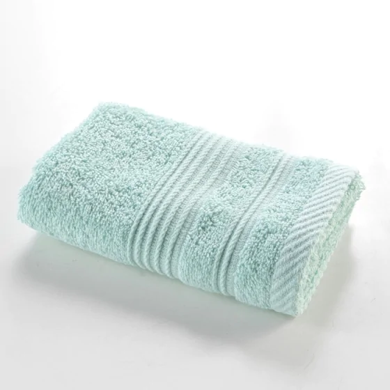 Serviette invite 30 x 50 cm eponge unie tendresse Celadon