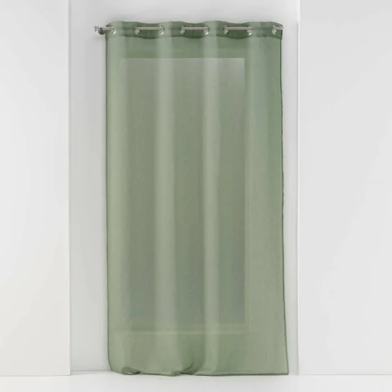 Panneau a oeillets 140 x 280 cm voile sable sandra Kaki