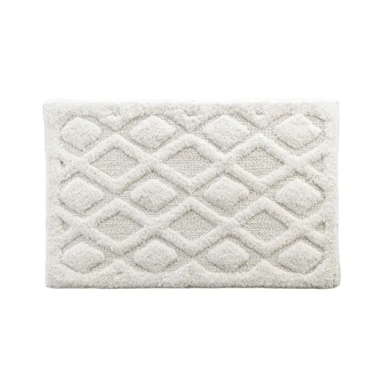 Tapis de bain 50 x 80 cm coton jacquard tufte nemesis Sans