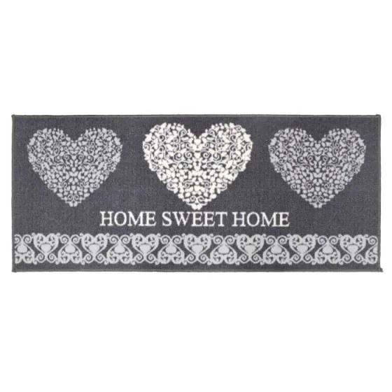 Tapis antirérapant rectangle 50 x 120 cm imprime Mathilda