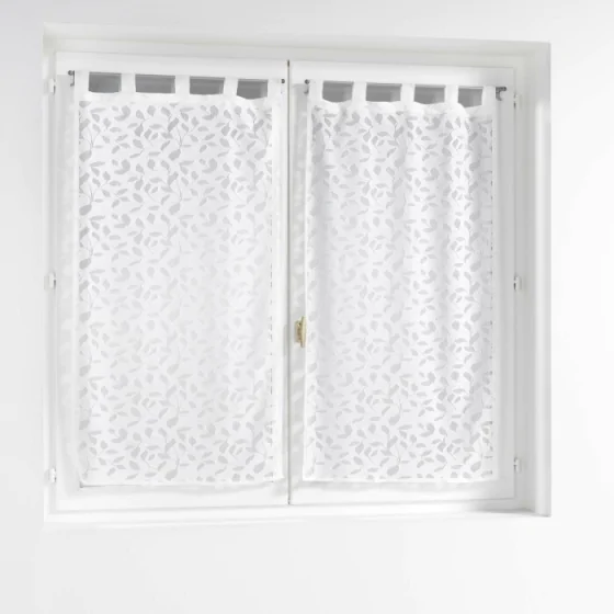 Paire droite passants 2 x 60 x 90 cm maille manon Sans