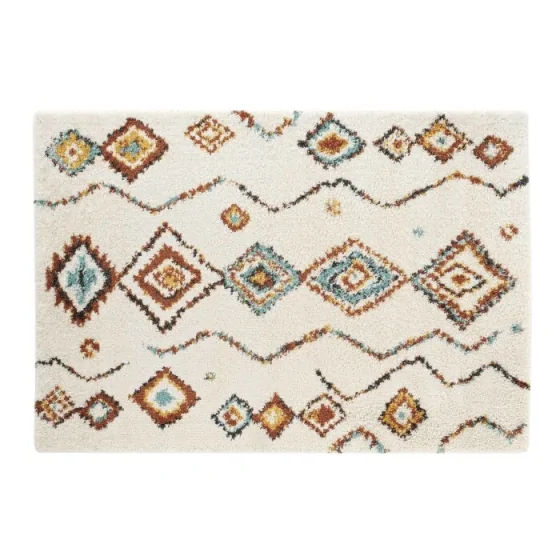 Tapis rectangle 160 x 230 cm polypropylene vasco Sans