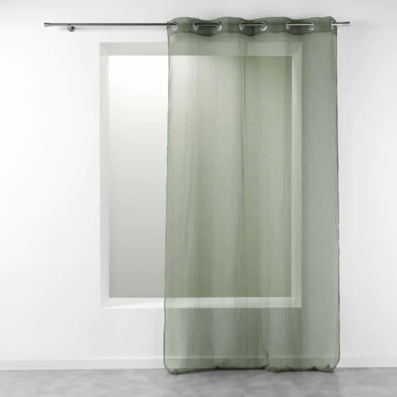 Panneau a oeillets 140 x 280 cm etamine crash telma Kaki