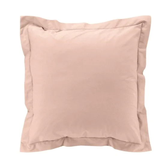 Taie d'oreiller vp 63 x 63 cm percale uni 78 fils percaline  +p. bourdon Nude