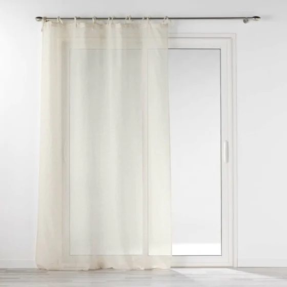 Panneau a nouettes 140 x 240 cm effet lin tisse norine Sans