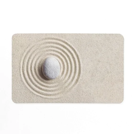 Tapis de bain 50 x 80 cm ultra-absorbant serena des. place Sans