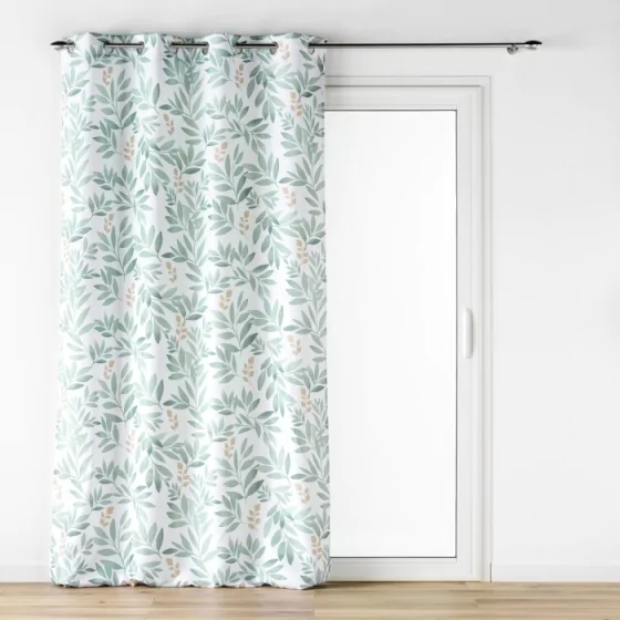 Rideau a oeillets 140 x 260 cm polyester imprime biovana Sans