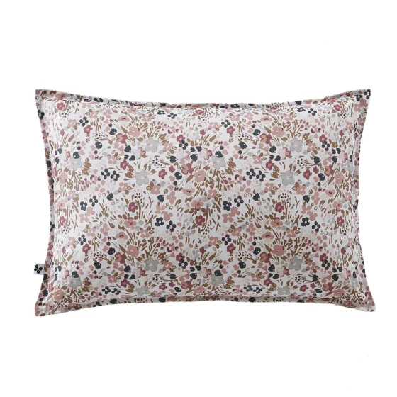 Housse de coussin 40 x 60 cm polyester imprimé + enduction Capucine pampa