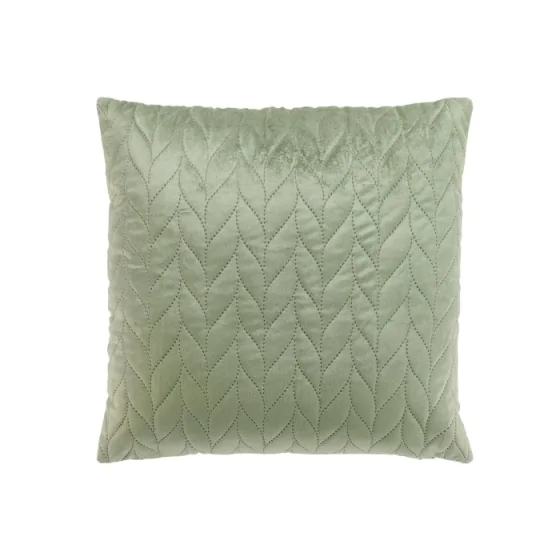 Housse de Coussin 40 x 40 cm – Velours Uni Daisy Sauge