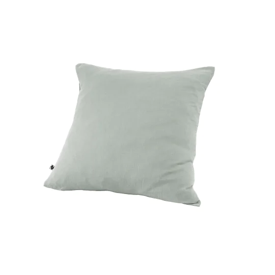 Taie d'oreiller en double gaze de coton – 60 x 60 cm – Gaïa Eucalyptus
