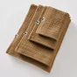 Drap de Bain 90 x 150 cm - Double Gaze de Coton 220 g/m² - Gaia Camel