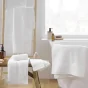 Drap de bain 90 x 150 cm éponge coton piegné Elegance Blanc