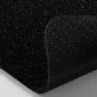 Tapis rectangle 45 x 75 cm anti-poussiere grattoir odin Noir