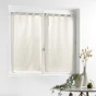 Paire droite passants 2 x 60 x 120 cm effet lin tisse norine Sans