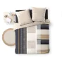 Housse de couette 240 x 220 cm coton 42 fils + 2 taies Romeo