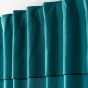 Ridea passant cache-volants en coton 140 x 240 cm Mistraline Bleu canard