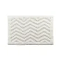 Tapis de bain 50 x 80 cm coton jacquard tufte angelis Sans