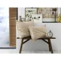 Taie d'oreiller chaude flanelle 63 x 63 cm Candice Beige