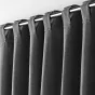 Ridea passant cache-volants en coton 140 x 240 cm Mistraline Anthracite