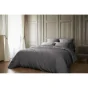 Taie de traversin 85 x 185 cm satin de bambou bambou Salomé Anthracite