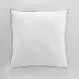 Housse de couette 260 x 240 cm coton lavé 57 fils Linette Blanc