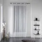 Panneau a oeillets 140 x 240 cm voile sable applique filiane Blanc