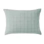 taie d'oreiller 50 x 70 cm gaze de coton gaïa match eucalyptus