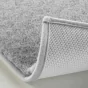 Tapis rectangle 120 x 170 cm imitation fourrure Féline - Gris