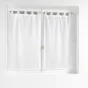 Paire droite passants 2 x 60 x 160 cm maille naomie Sans