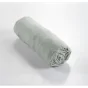 drap housse 160 x 200 cm gaze de coton unie gaïa eucalyptus