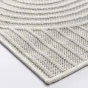 Tapis rectangle 120 x 170 cm tissé plat relief Ezio