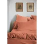 Housse de Couette 260 x 240 cm – Lyocell Uni Lysandre Terracotta