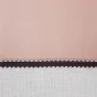 Voilage a oeillets 137 x 240 cm voile sablé + haut coton Jolibel Rose
