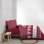 Housse de couette 240 x 220 cm coton 42 fils + 2 taies Alpage