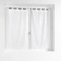 Paire droite passants 2 x 60 x 90 cm maille fanny Sans