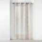 Voilage a oeillets 140 x 240 cm effet li brodé Sonata Beige