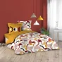 Pack parure de couette 240 x 220 cm Neoline + drap housse 140 x 190 x 30 Jaune