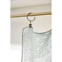 Rideau ajustable + 8 anneaux pince 140 x 270 cm en Lin lavé Soline Eucalyptus