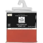 Taie d'oreiller vp 63x63 cm percale uni 78 fils percaline  +p. bourdon Terracotta