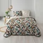 Housse de couette 260 x 240 cm coton 57 fils + 2 taies Lavinia