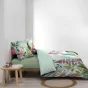 Parure de couette + 2 taies 260 x 240 cm imprimé 42 fils Anabella