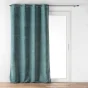 Lot de 2 Rideau a oeillets 140 x 260 cm velours à relief Verra Sauge