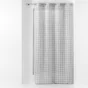 Panneau a oeillets 140 x 240 cm tisse fantaisie karrona Gris