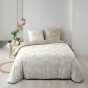 Parure de couette réversible + 240 x 220 cm coton 57 fils + 2 taies Malia
