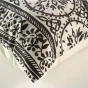 Coussin déhoussable 40 x 60 cm poly-coton Isalina Noir