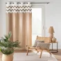 Coussin dehous. compr. franges 40 x 40 cm coton macrame indy Sans